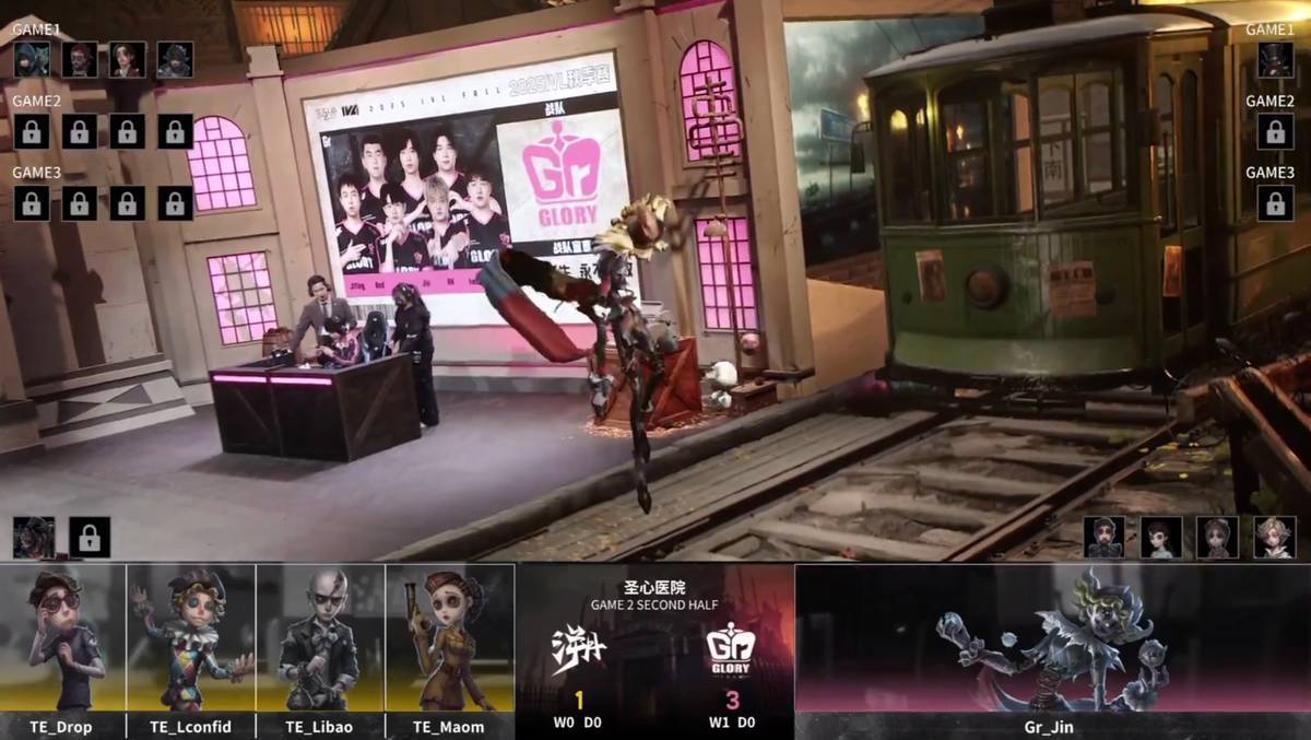 第五人格IVL：Gr双阵营状态拉满，共同发力克强敌！