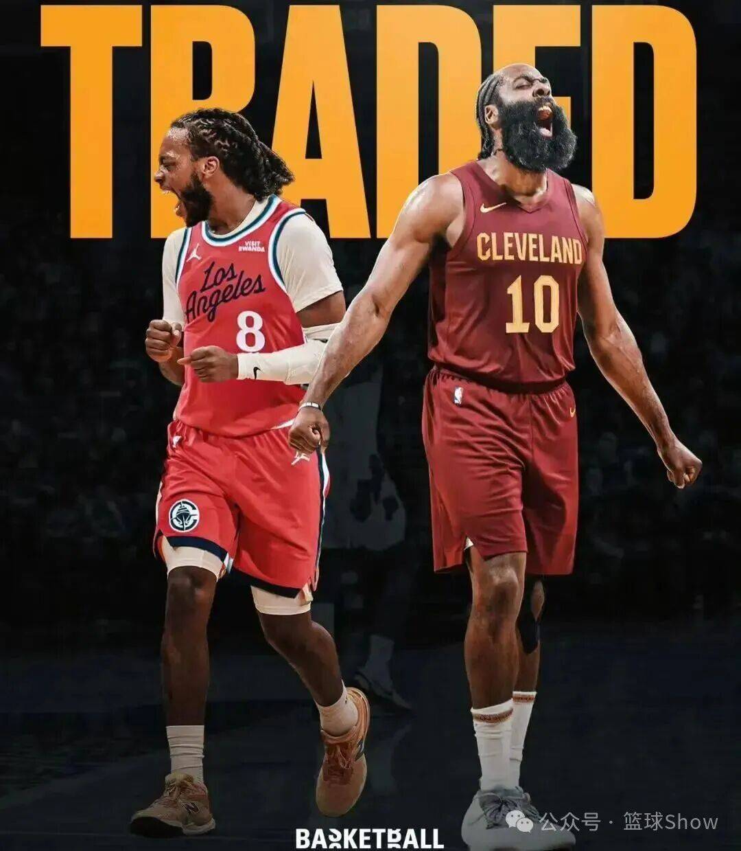 Woc！交易达成！哈登+詹姆斯！骑士牛逼！